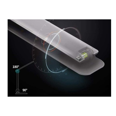 Lampada da scrivania led Inclinabile 180° pieghevole lettura tavolo luce B0440