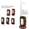 Lampada lavoro LED magnetica ricaricabile portatile officina COB Ga...