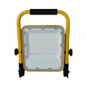 FARO LUCE LED CANTIERE LAMPADA IP65 LAVORO RICARICABILE PORTATILE USB 50W