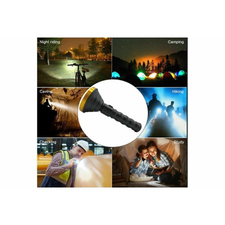 Torcia LED UV Multifunzione Ricaricabile Luce Portatile USB Pesca Lampada Lavoro