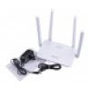Hongu Mini Router WIFI LAN 900Mbps modem 4 Antenne ripetitore segna...