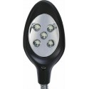 Lente d'ingrandimento Lampada 5 LED da tavolo Pinze Luce Saldatore Terza mano