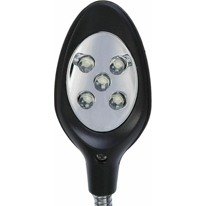 Hongu Lente d'ingrandimento Lampada 5 LED da tavolo Pinze Luce Sald...