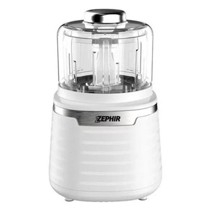 Frullatore tritatutto cucina Zephir ZHC1700 1000W Lame acciaio Bian...