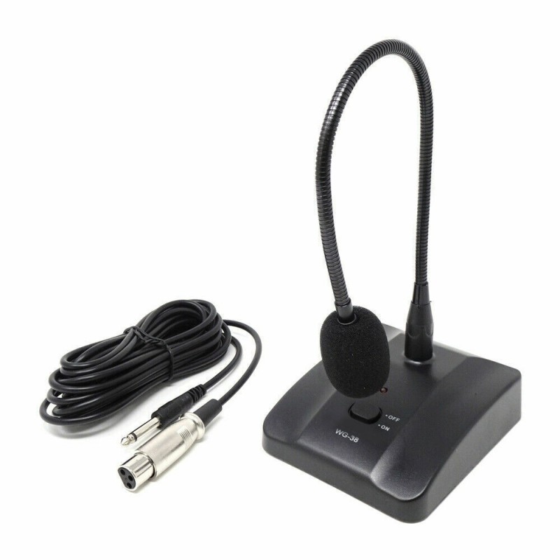 MICROFONO PROFESSIONALE CONFERENZE DA TAVOLO MEETING SCRIVANIA WG-38