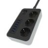 Hongu Ciabatta Multipresa 6 USB Universale Interruttore caricatore ...