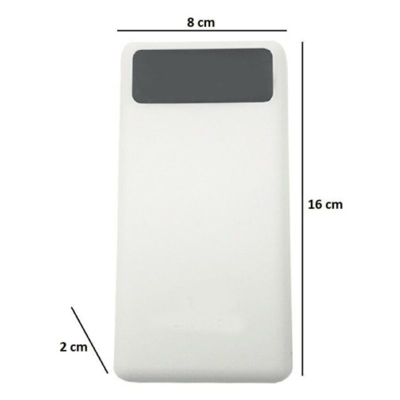 Hongu POWER BANK 20000mAh CARICA BATTERIA ESTERNA UNIVERSALE LED LC...