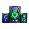 Hongu Casse Audio Speaker RGB Subwoofer Altoparlanti 2.1 Multicolor...