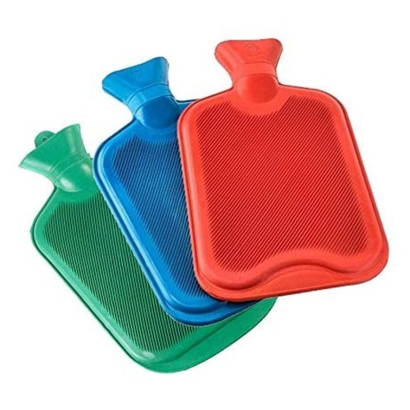 Hongu 2x Borsa acqua calda rivestita terapia dolori calda mani pied...