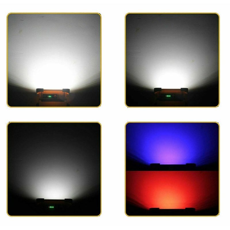 Hongu Faro faretto luce led da lavoro portatile ricaricabile con pa...
