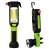 Hongu TORCIA LAMPADA LAVORO LED COB MARTELLO OFFICINA MAGNETICO TAG...