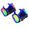 Pattini rotelle luminosi LED regolabili estensibili rollerblade roller 2 ruote
