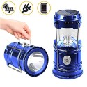 Lanterna lampada da campeggio trekking ricaricabile Portatile Solare B0357