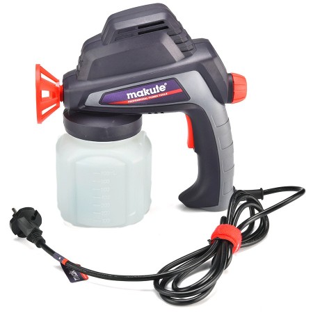 Pistola a spruzzo aerografo 80W professionale verniciare pittura casa serbatoio