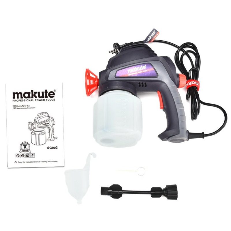Pistola a spruzzo aerografo 80W professionale verniciare pittura ca...