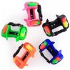 Pattini rotelle luminosi LED regolabili estensibili rollerblade roller 2 ruote