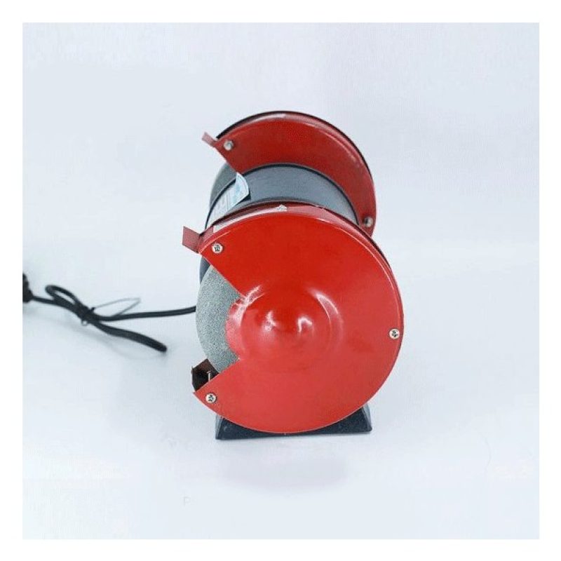 Makute SMERIGLIATRICE DOPPIA MOLA DA BANCO 370W 2 DISCHI 150MM OFFI...