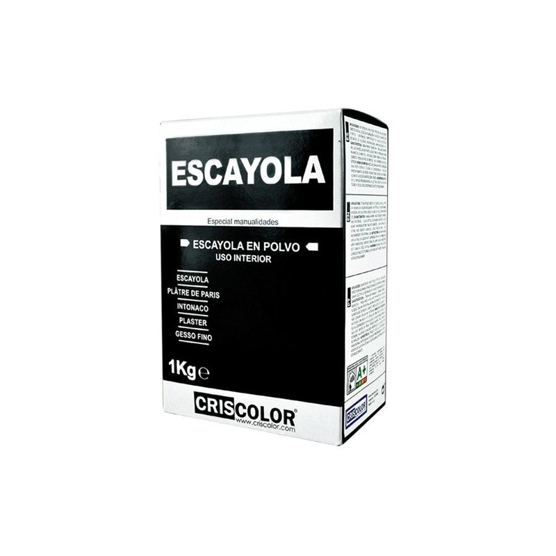 1 Kg intonaco gesso in polvere Criscolor Ecobrico Muri muro riparazioni Interni