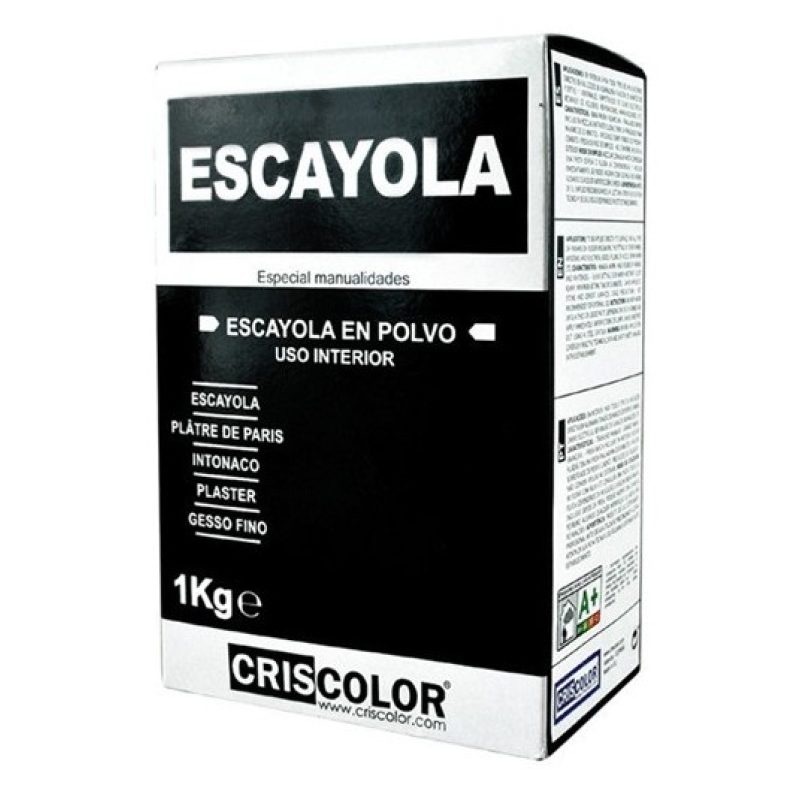 CRISCOLOR 1 Kg intonaco gesso in polvere Criscolor Ecobrico Muri mu...