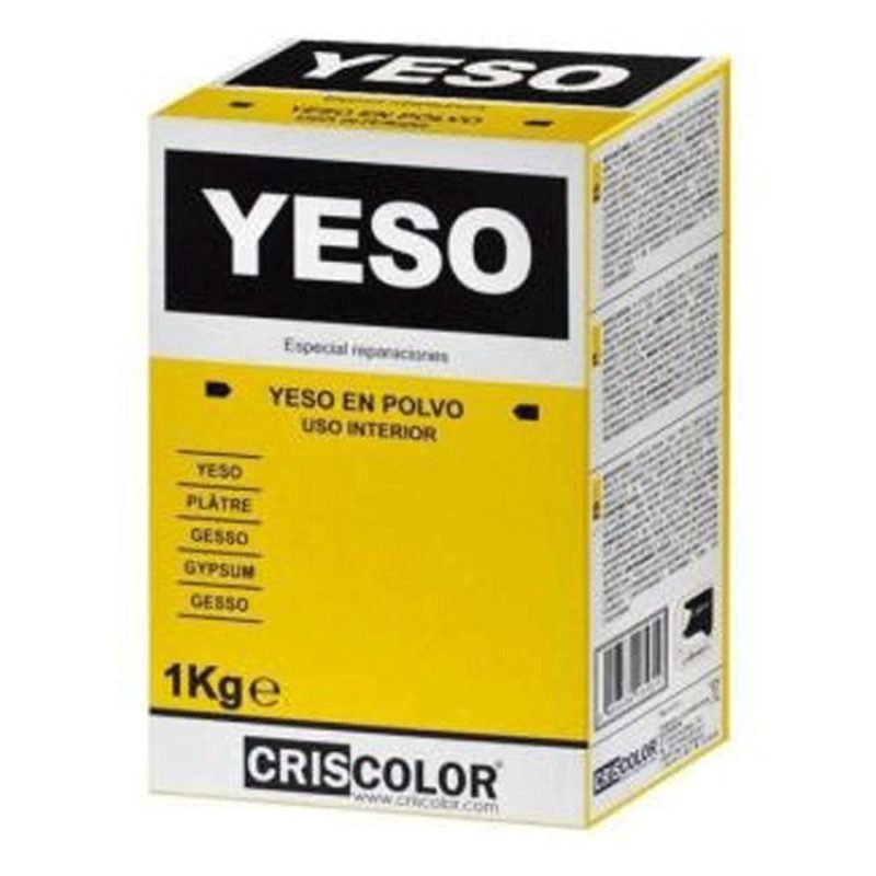CRISCOLOR 1Kg Gesso in Polvere Criscolor riparazioni Interno muro e...