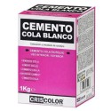 1Kg Cemento Colla Bianco in polvere Criscolor Interno esterno Stucco Piastrelle