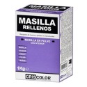 1Kg Stucco per riempimento in polvere Criscolor Interno esterno Crepe Fessure