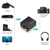 Hongu Convertitore audio da digitale coassiale Toslink SPDIF a anal...
