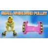 Pattini rotelle luminosi LED regolabili estensibili rollerblade roller 2 ruote