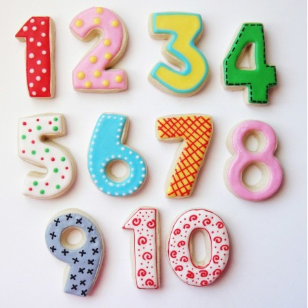 2 pacchi da 10 pz per un totale di 20 formine numero biscotti dolci