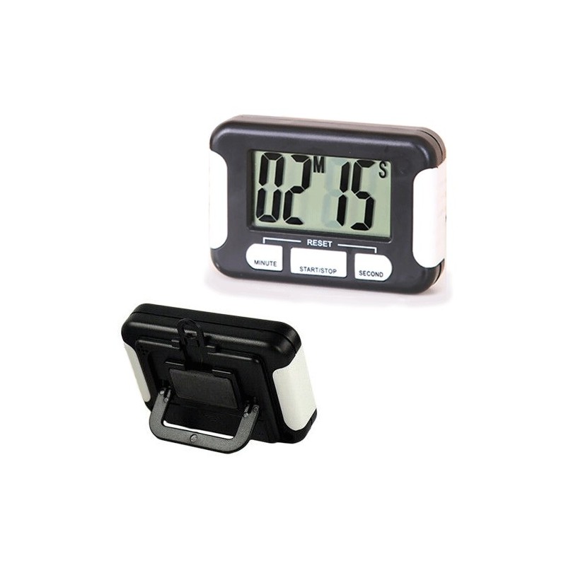 Hongu 2x Timer digitale da cucina countdown allarme calamitato LCD