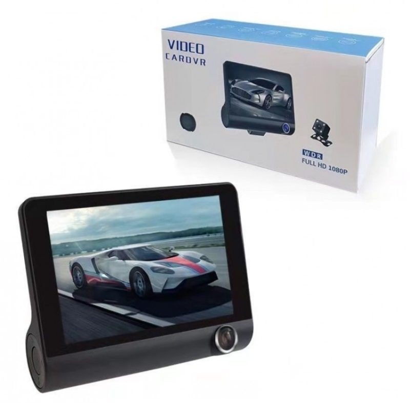 Hongu Telecamera videocamera per auto Full HD 1080p DVR monitor LCD...