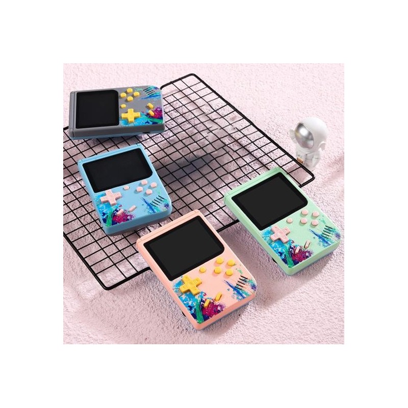 Hongu Mini Console 3"500 giochi integrati retrò G5 schermo colori V...
