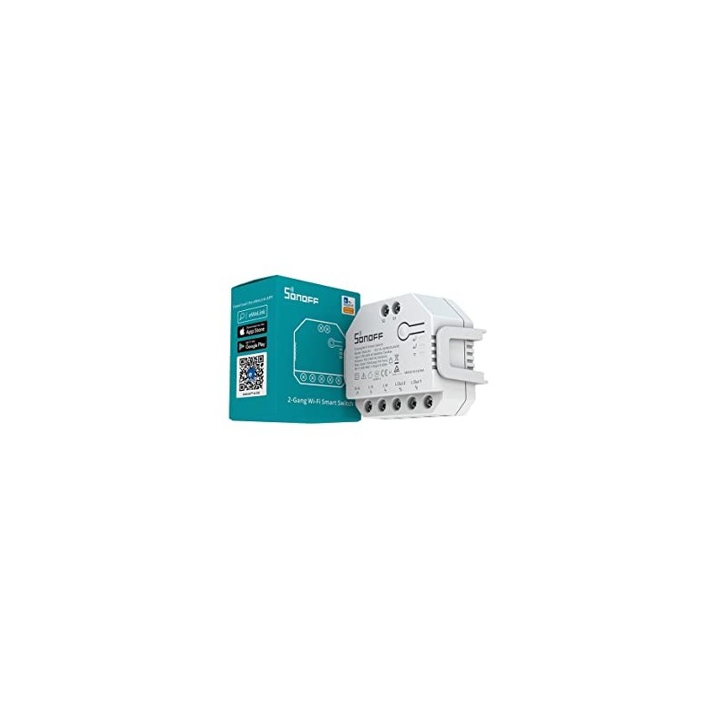 SONOFF Modulo DUALR3 WI-FI SMART SWITCH DUAL Relè EWELINK misurazione due vie