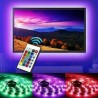 Hongu TV STRISCIA STRIP LED USB RGB RETROILLUMINAZIONE 3M BOBINA LU...