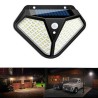 Hongu LAMPADE SOLARE DA ESTERNO SMD LED FARO GIARDINO FARETTO PANNE...