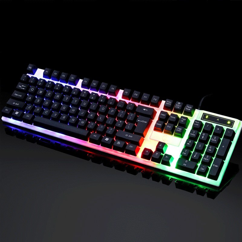 Hongu Gaming tastiera e mouse gioco Led RGB USB Retroilluminata Key...