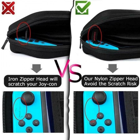 Borsa custodia rigida case cover per nintendo switch tasche giochi e accessori