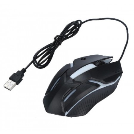 KIT Tastiera Mouse USB CMK-188 Confortevole RGB retroilluminazione PC Gaming Led