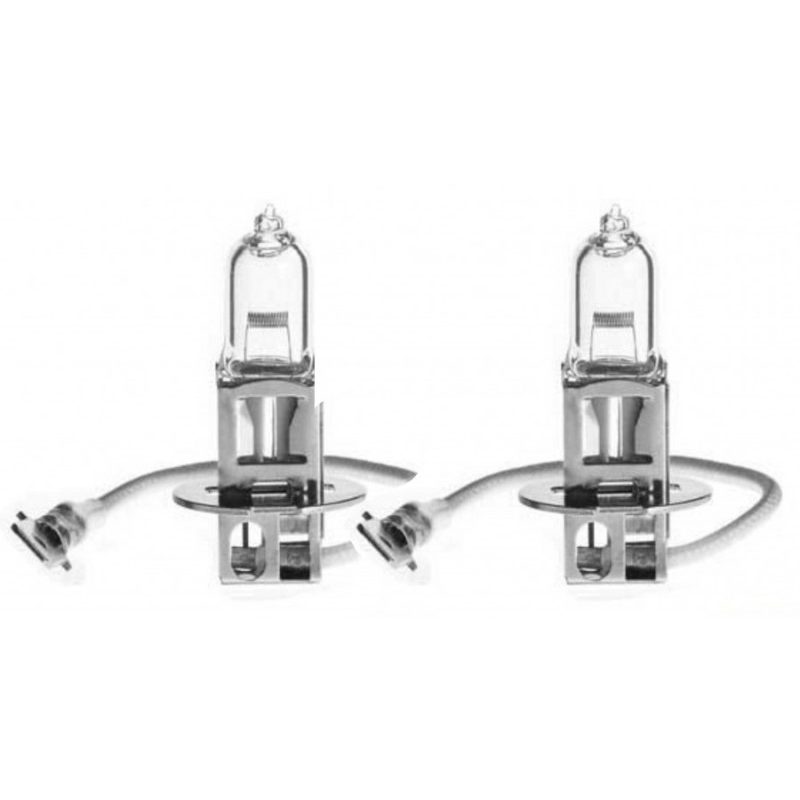Hongu 2X H3 Lampadine Lampade Alogene Bianco DC12V 55W Ricambio Aut...