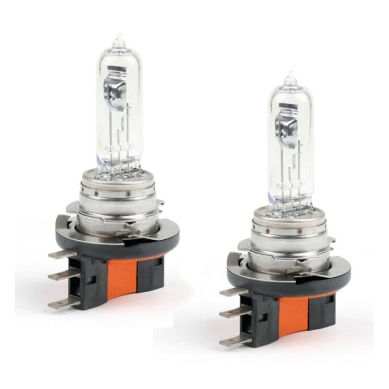 Hongu COPPIA FARI LAMPADINE ALOGENE AUTO LAMPADE 12V H15 BIANCO 550...