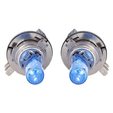 COPPIA FARI LAMPADINE ALOGENE AUTO LAMPADE 12V H15 BIANCO 5500K 55W luci diurne