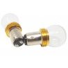Hongu LAMPADA LAMPADINA AUTO 15 LED SMD AUTO A BAIONETTA 2 PIN LUCE...