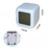 Hongu Cubo Orologio Sveglia Digitale Luce LED Multi Colore Termomet...