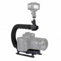 Stabilizzatore staffa U per fotocamera e videocamera supporto portatile maniglia