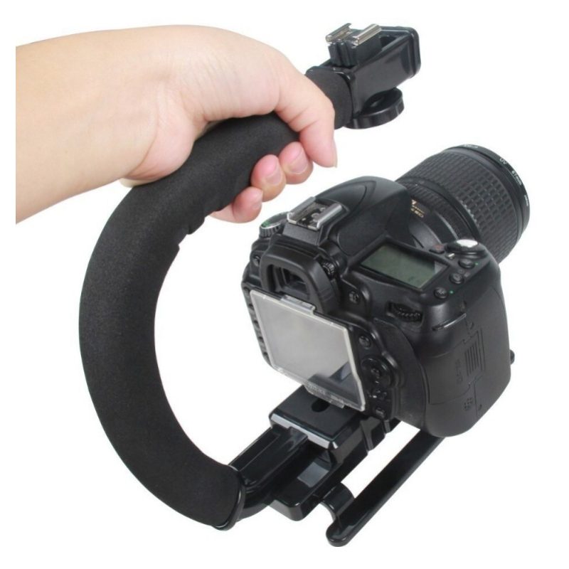 Hongu Stabilizzatore staffa U per fotocamera e videocamera supporto...
