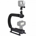 Stabilizzatore staffa U per fotocamera e videocamera supporto portatile maniglia