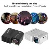 Mini proiettore LED 1080P Full HD Home Theater Cinema AV VGA SD USB...