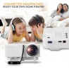 Mini proiettore LED 1080P Full HD Home Theater Cinema AV VGA SD USB...