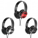 Cuffie stereo cablate sovrauricolari con microfono jack 3,5mm cavo bass gaming
