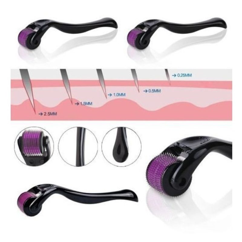 Rotella 540 microaghi 1mm terapia pelle pelle trattamento bellezza rughe antiage